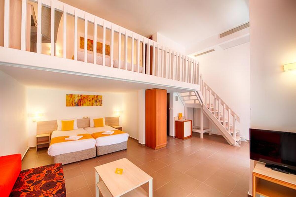 Ruime familiekamer, Helios Beach