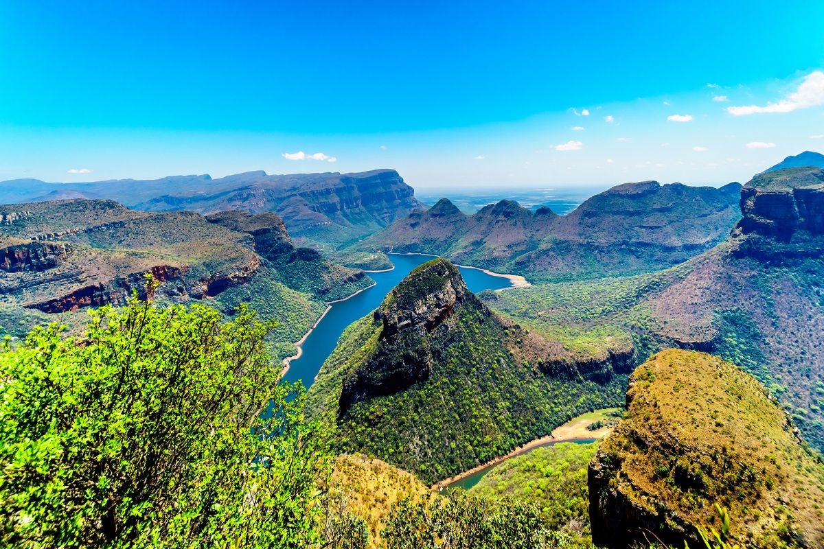 Blyde River Canyon op de Panoramaroute