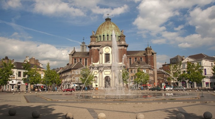 Fonteinen centrum Charleroi