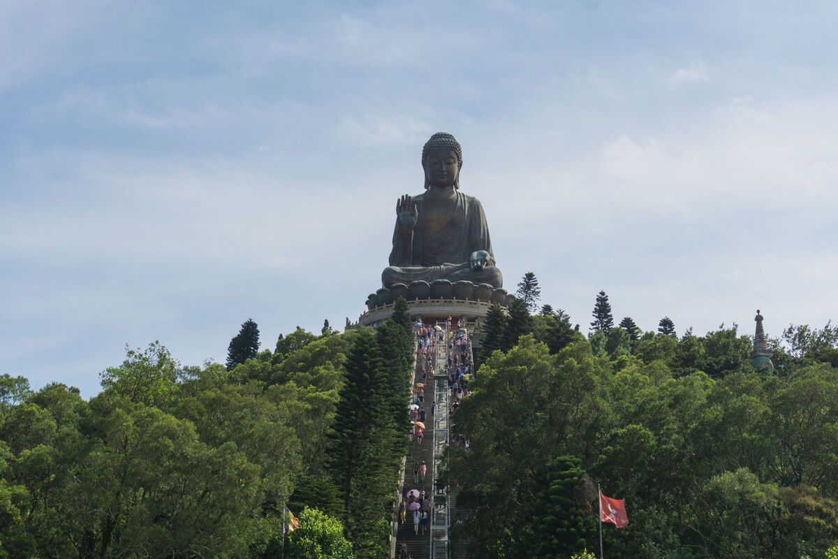 Tian Tan Boeddha, Po Lin Klooster, Hongkong