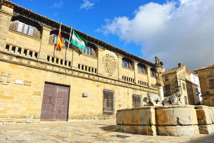 Populo Plein, Baeza, Andalusië, Spanje
