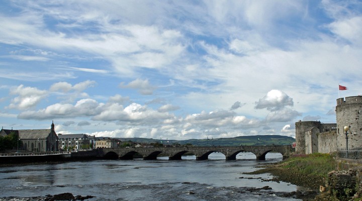 Shannon River Bridge, Limerick, Ierland