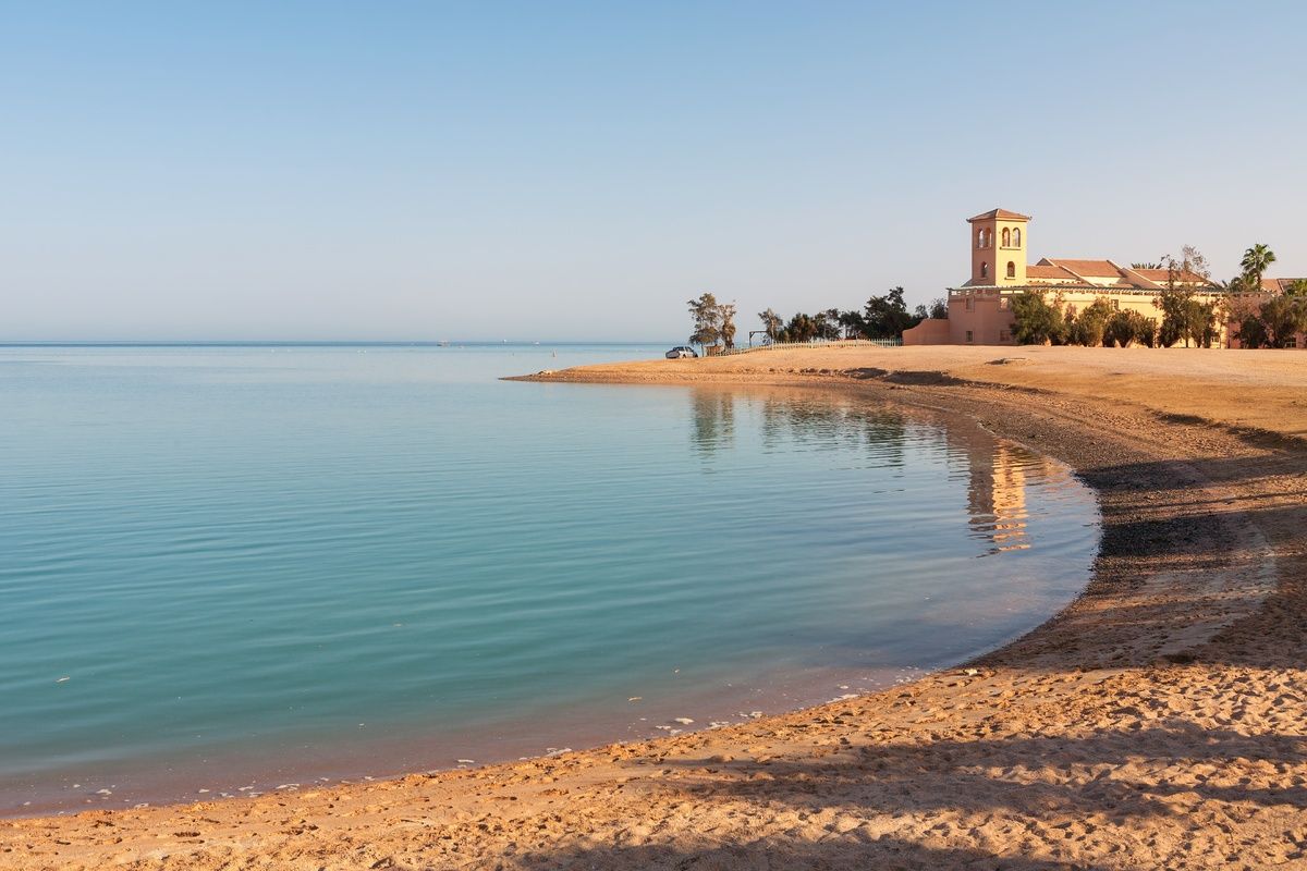 Strand van El Gouna