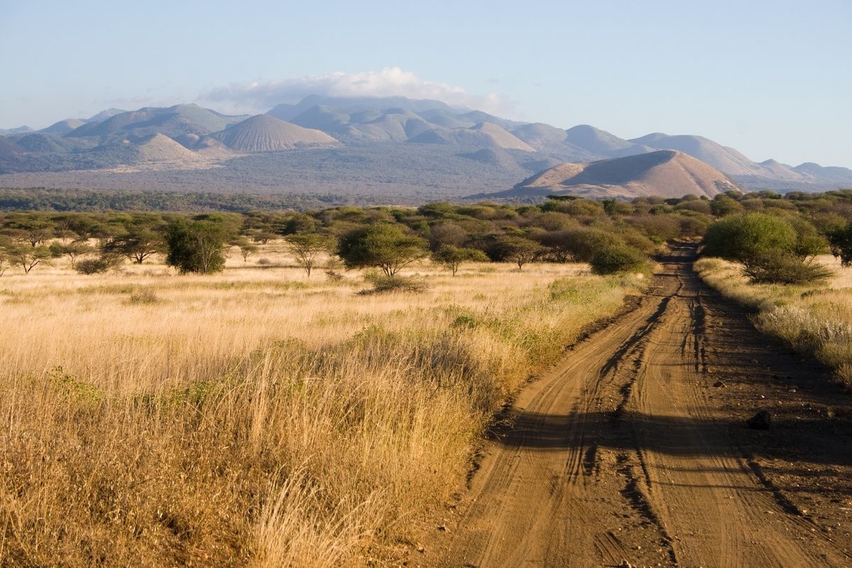 De prachtige landschappen van Tsavo