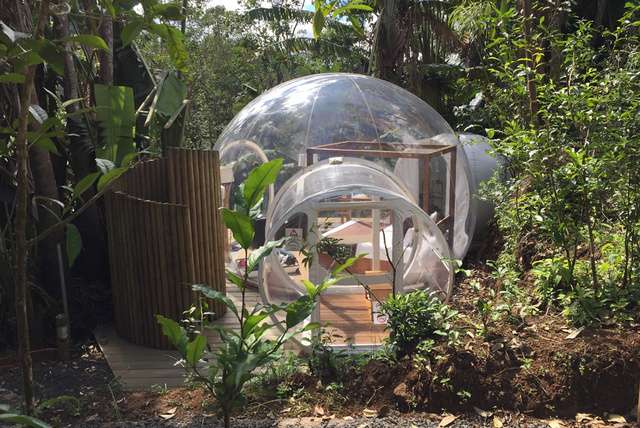 Bubble lodge Bois Cheri