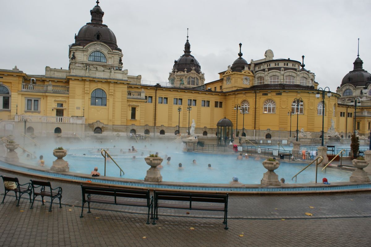Szechenyi Spa in Boedapest