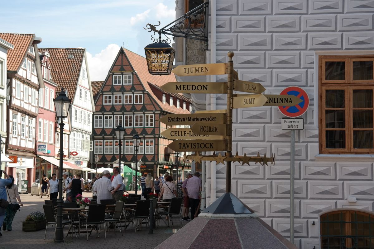 Het centrum van Celle