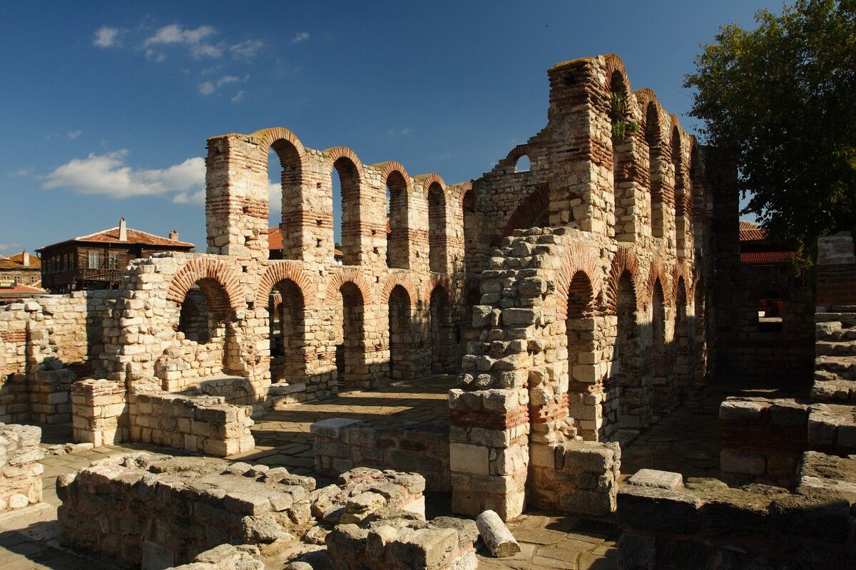 Het historische stadje Nessebar