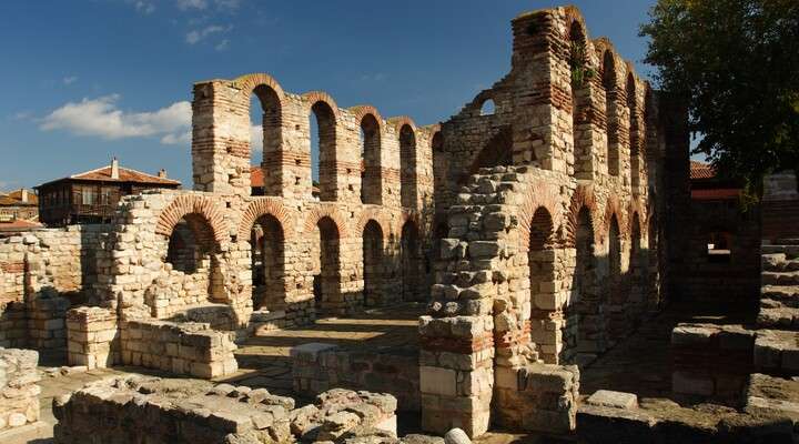 Het historische stadje Nessebar