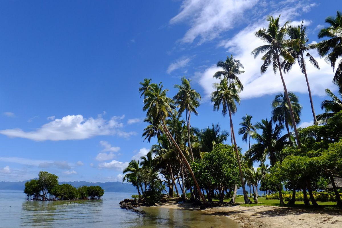 Onbewoond eiland van Fiji