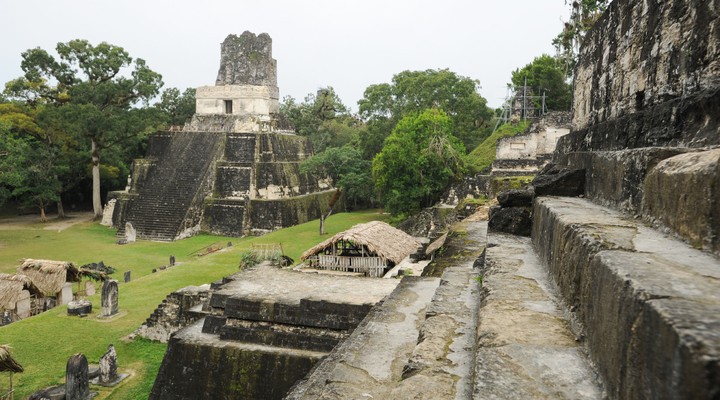 Maya-ruines in Tikal
