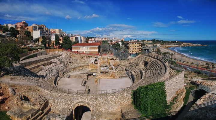 Runes Romeins theater in Tarragona