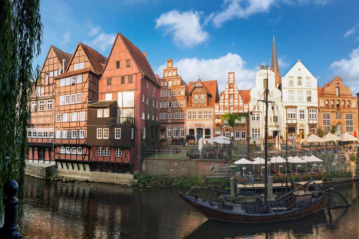 Het mooie plaatsje Lüneburg