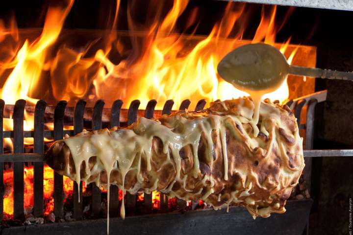 Gâteau à la broche