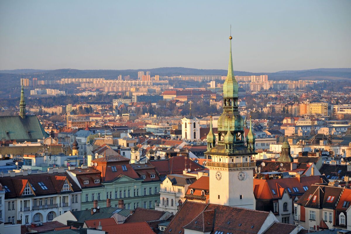 Skyline stad Brno - Tsjechi�