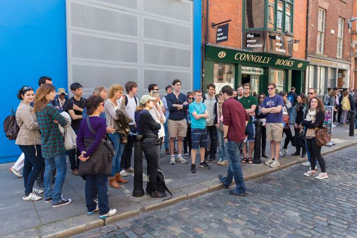 Wandeltocht door Temple Bar in Dublin