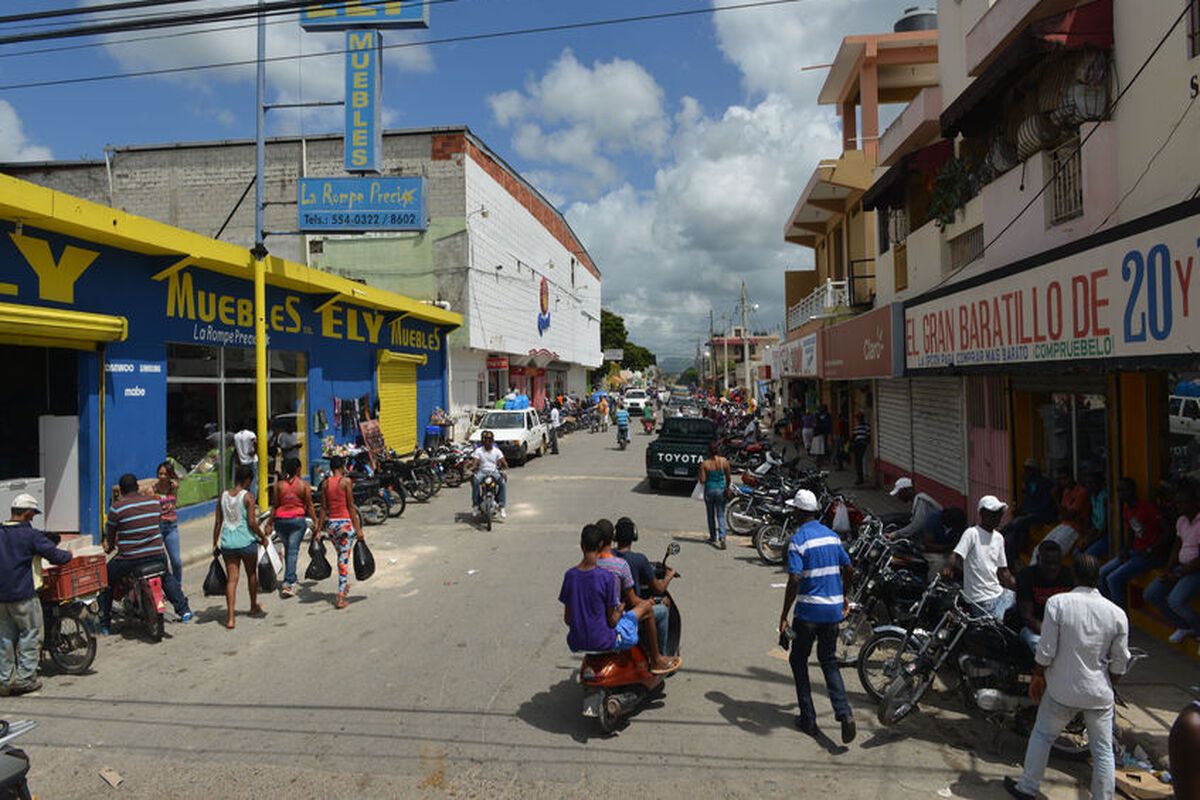 Weg in de Dominicaanse Republiek