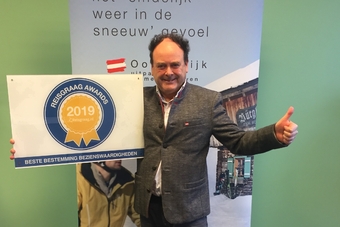 Oostenrijk wint Reisgraag Award 2019
