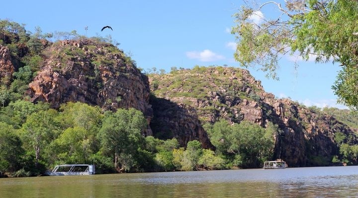 Desert River in Alice Springs