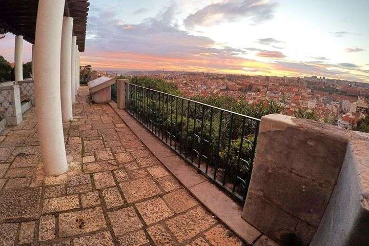 Uitzicht op Lissabon