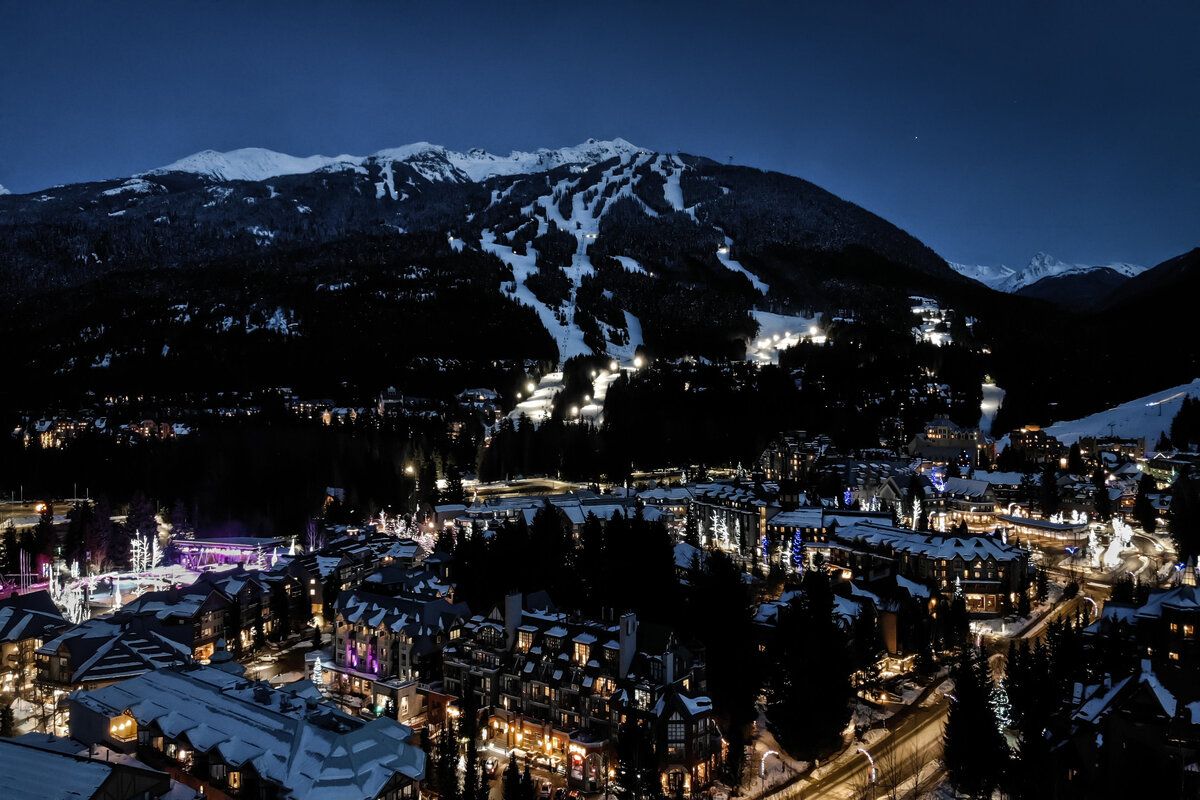Wintersportplaats Whistler in Canada