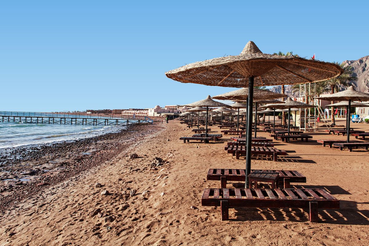 Strand Safaga Egyptische badplaats