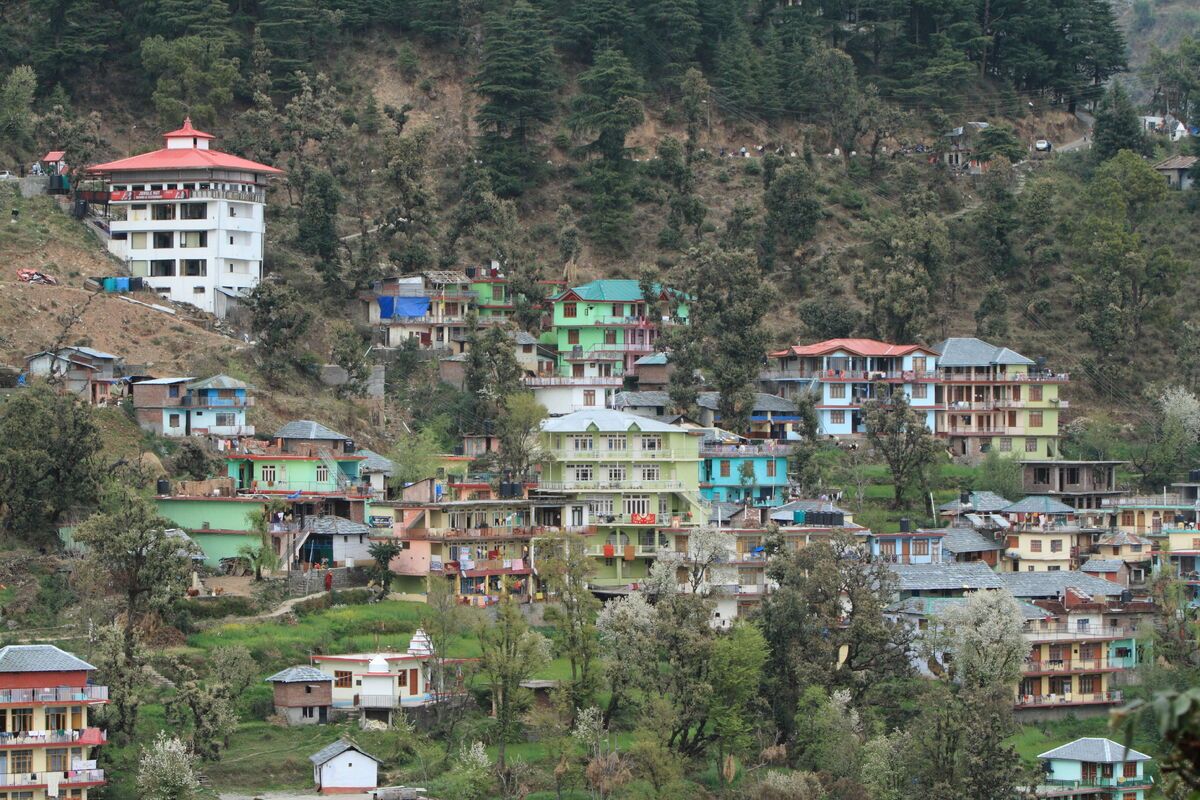 Dharamshaka, stad India