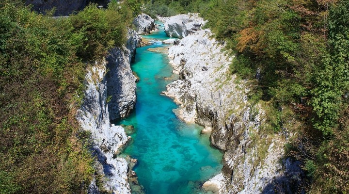 rivieren in Slovenie