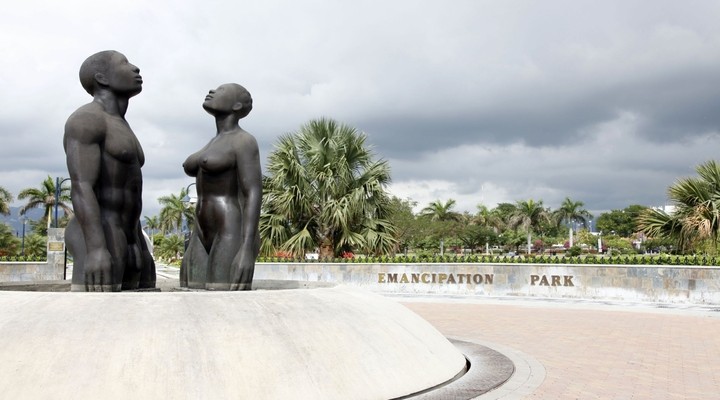 Redemption Song Monument in Kingston