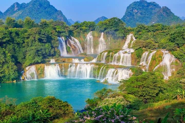 De Ban Gioc waterval