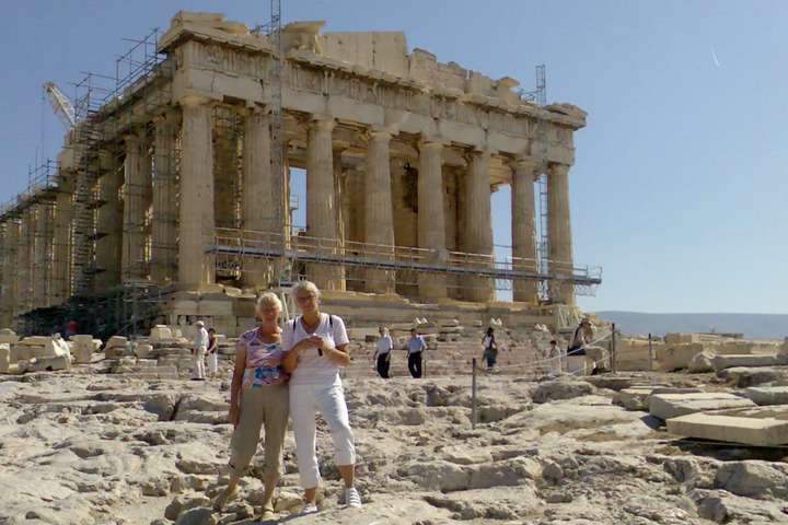 Een tempel in Griekenland