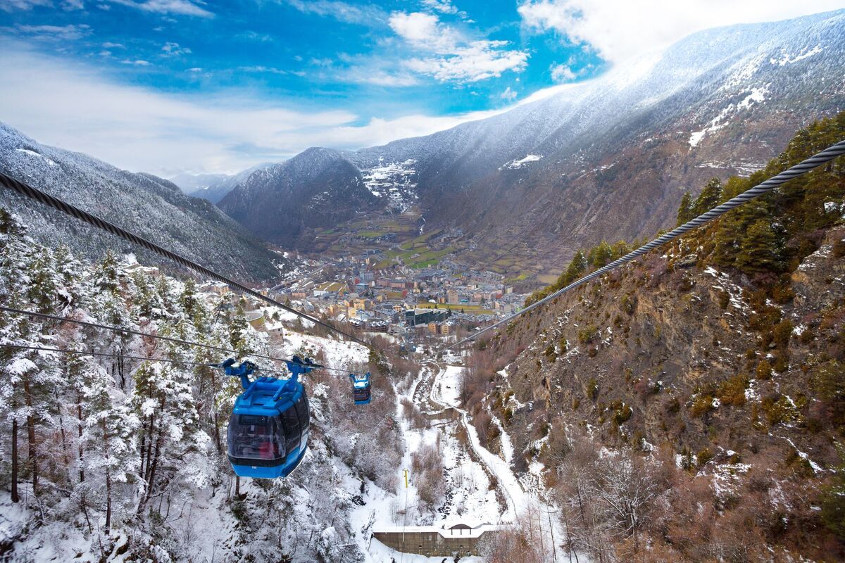 Kabelbaan wintersport Andorra