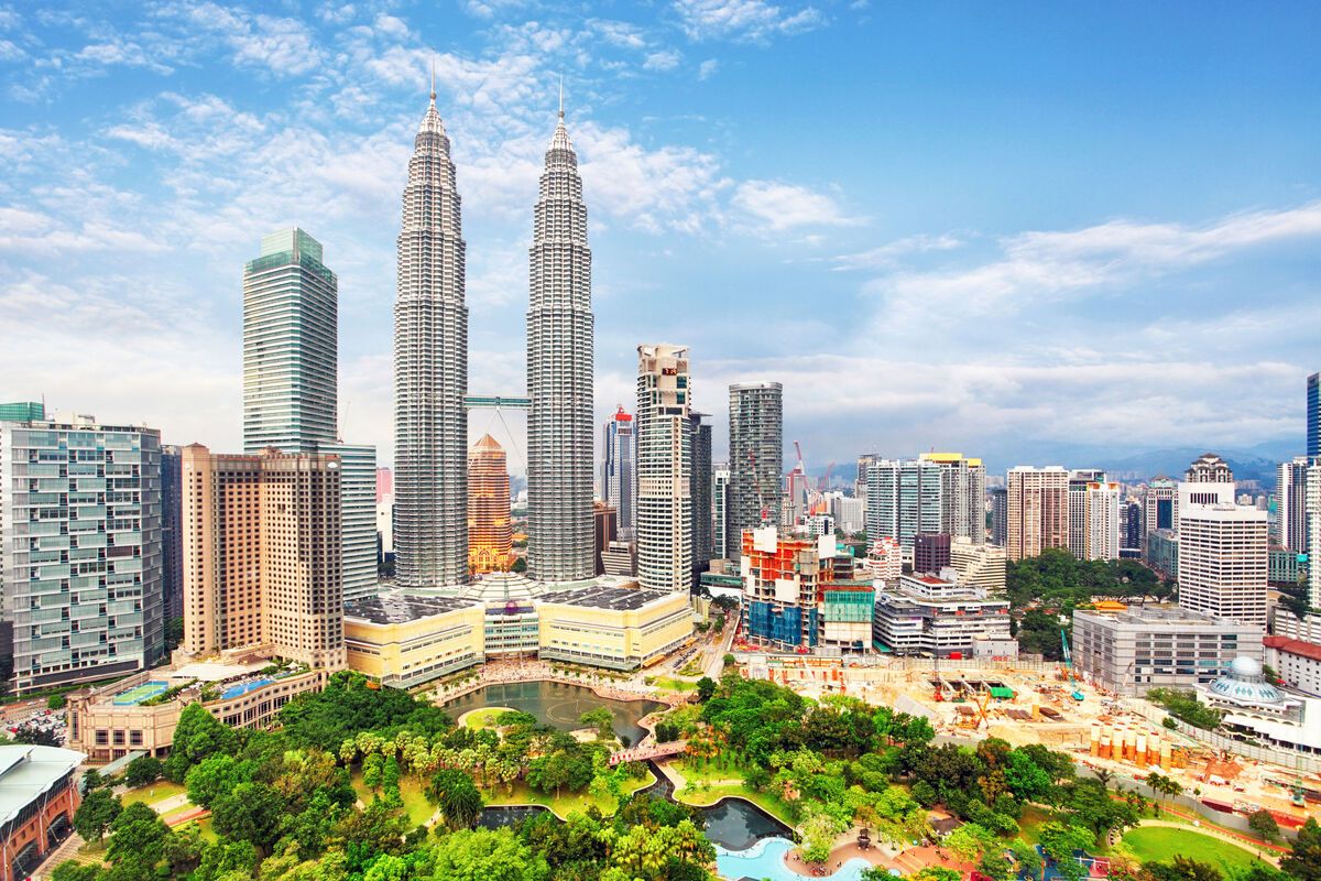 De hoofdstad van Maleisië: Kuala Lumpur