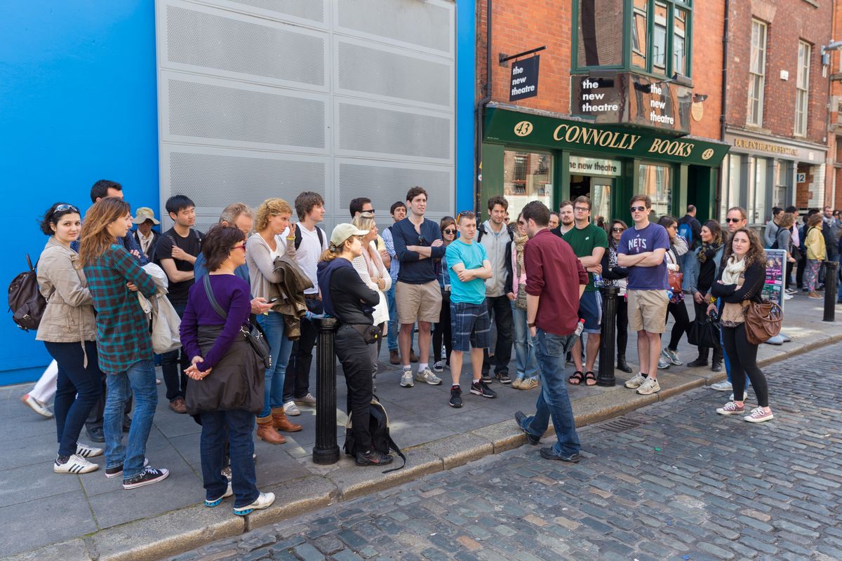 Wandeltocht door Temple Bar in Dublin