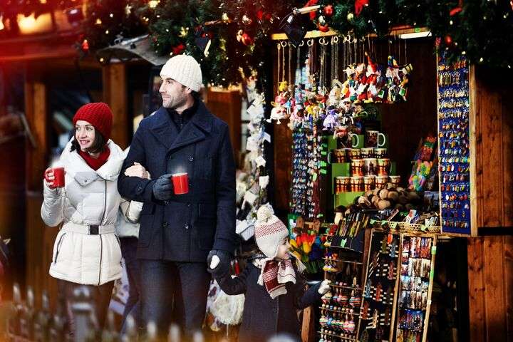 Kerstmarkten in Praag ©Julie Vrábelová