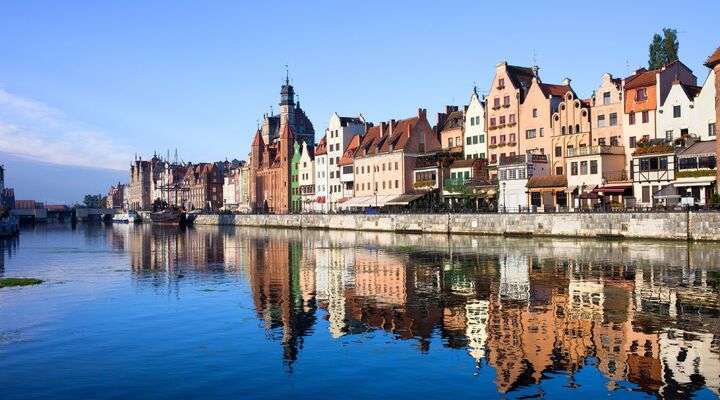 Oude binnenstad van Gdansk, Polen