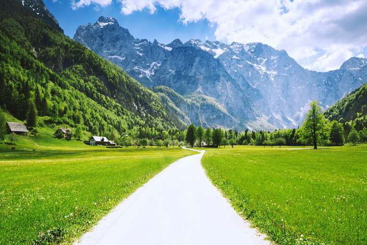 Slovenië heeft prachtige, bergachtige gebieden
