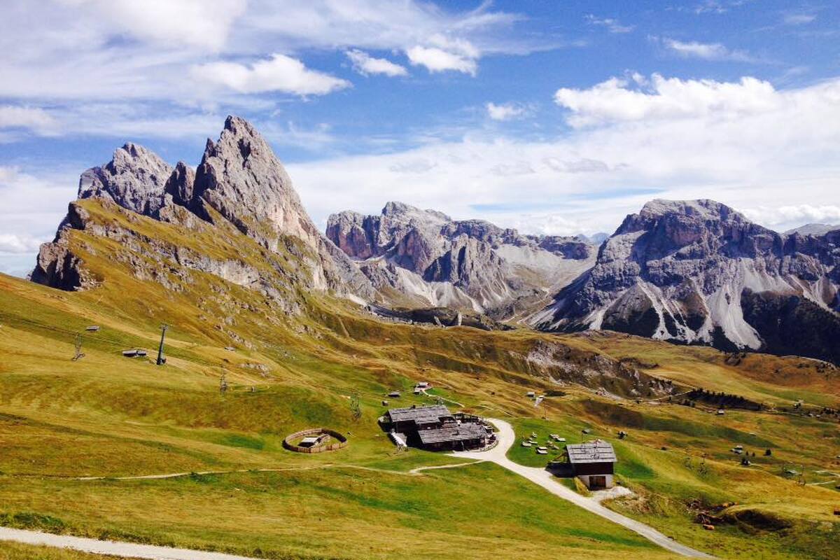 Naturparc Puez-Geisler met de Sofie Hutte