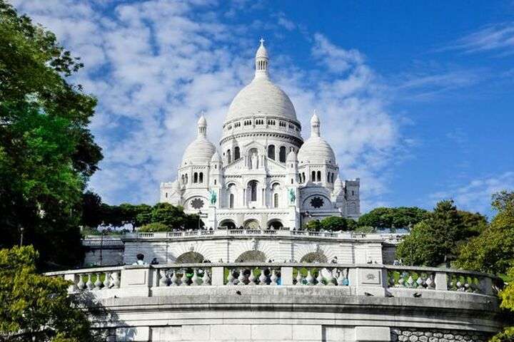 De mooie Sacré-Cœur van Parijs