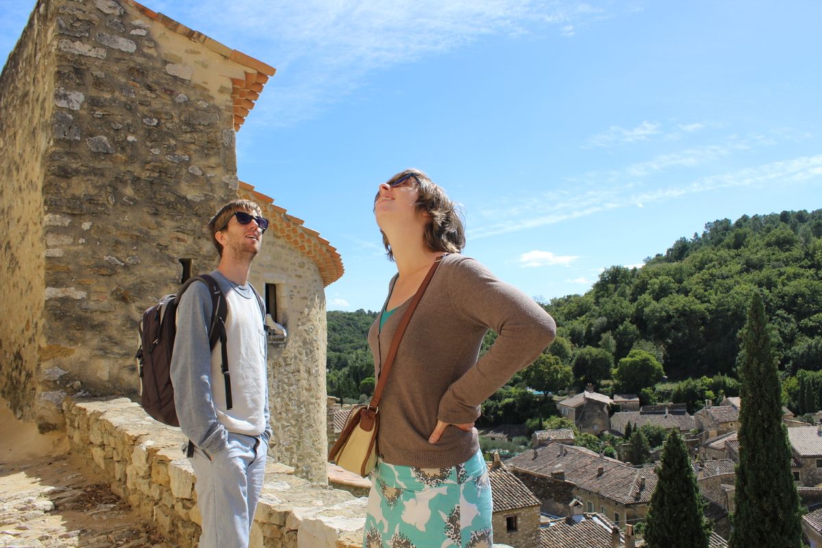 Wandelen in middeleeuwse grotwoningen