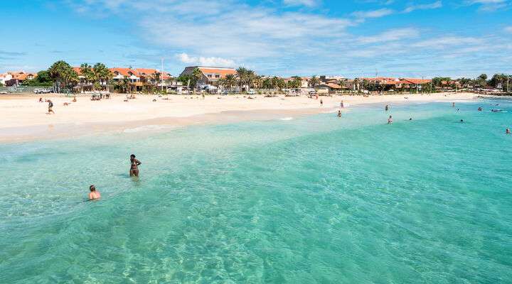 Strand Santa Maria op Sal