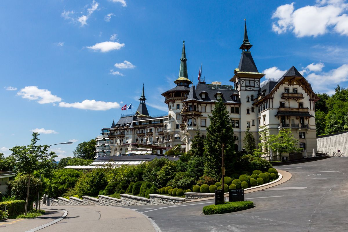 Het Dolder Grand in Z&uuml;rich