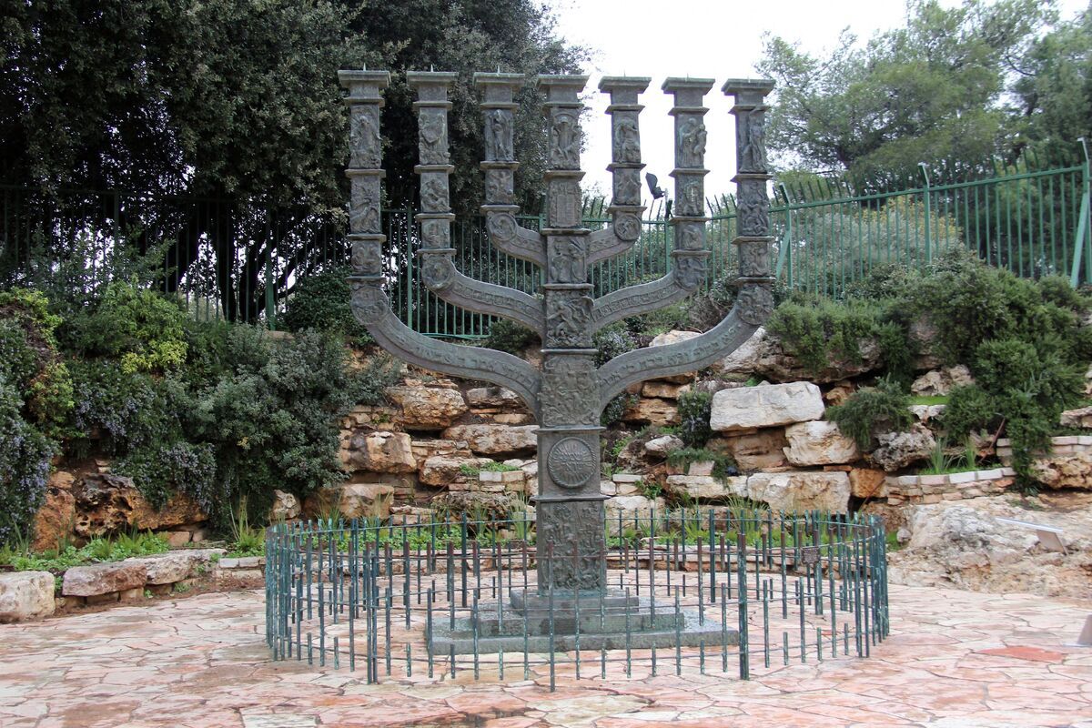 Menorah voor de Knesset