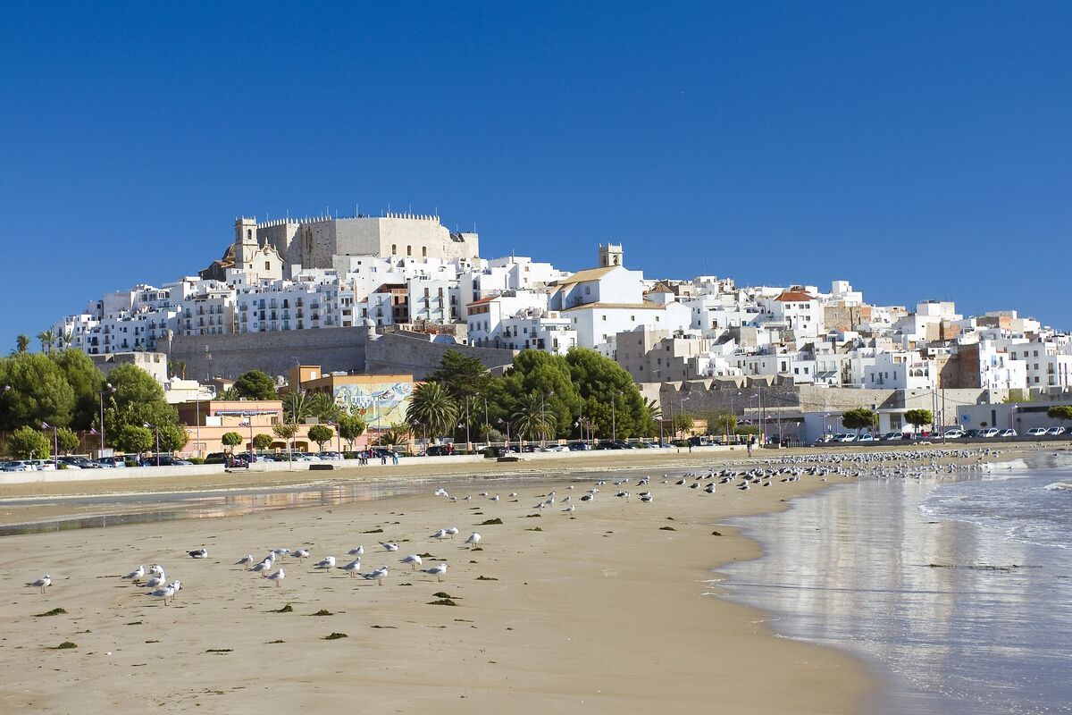 Strand van Pe��scola - Spanje