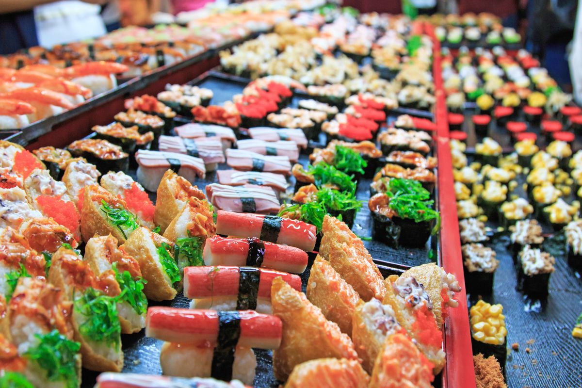 Sushi in Taiwan