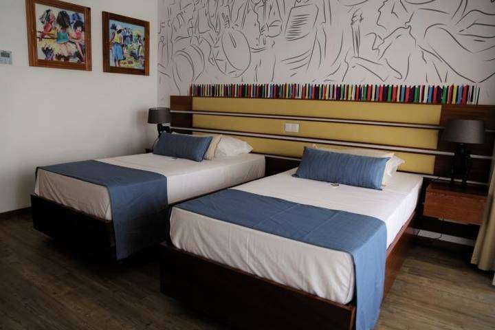 Slaapkamer van 'Junior Suite'