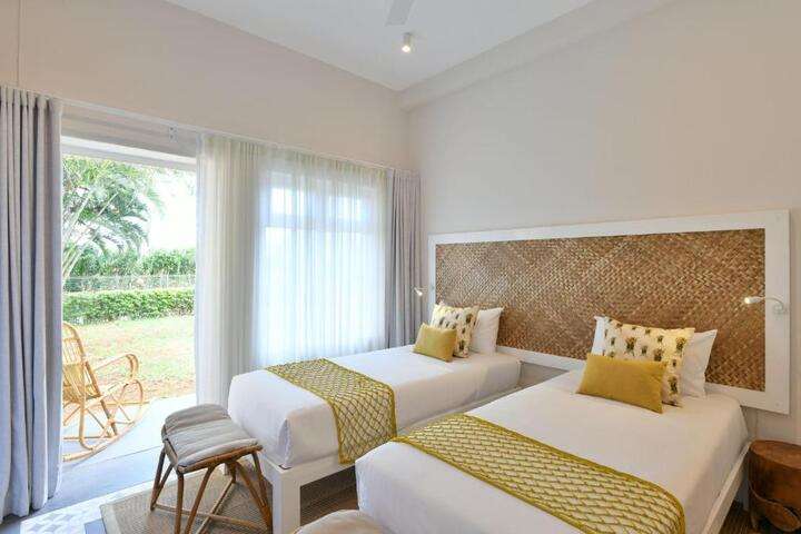 Voorbeeld van de slaapkamer