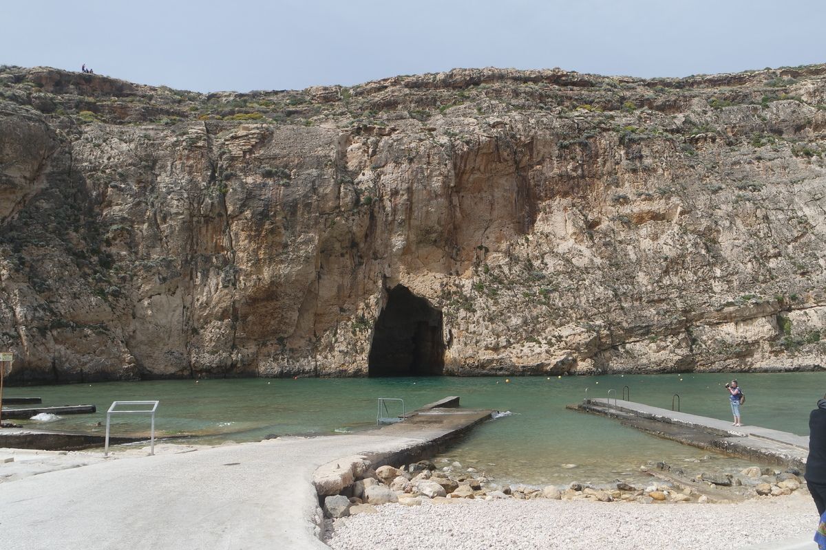 De Inland Sea bij Dwejra