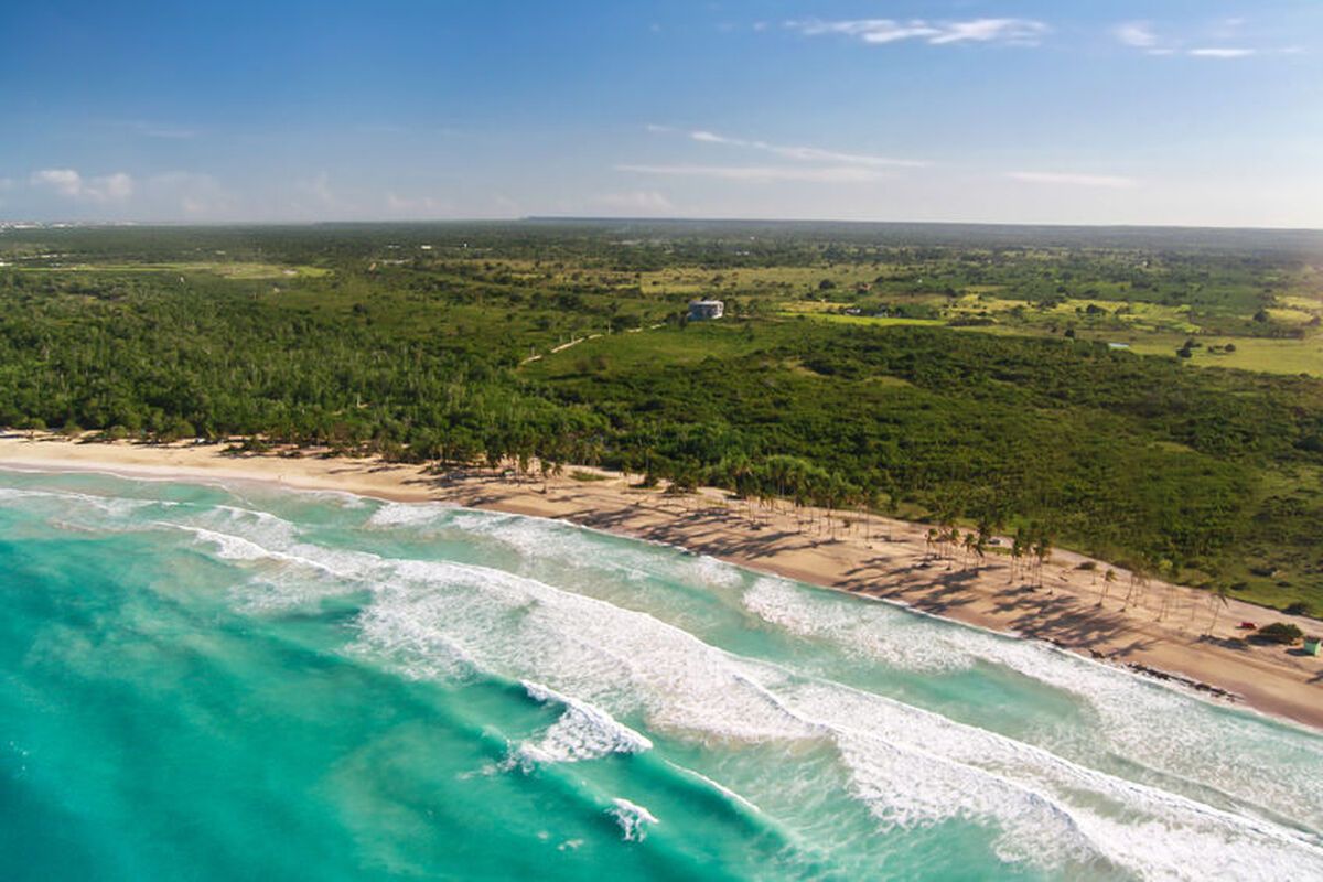 Het landschap van de Dominicaanse Republiek