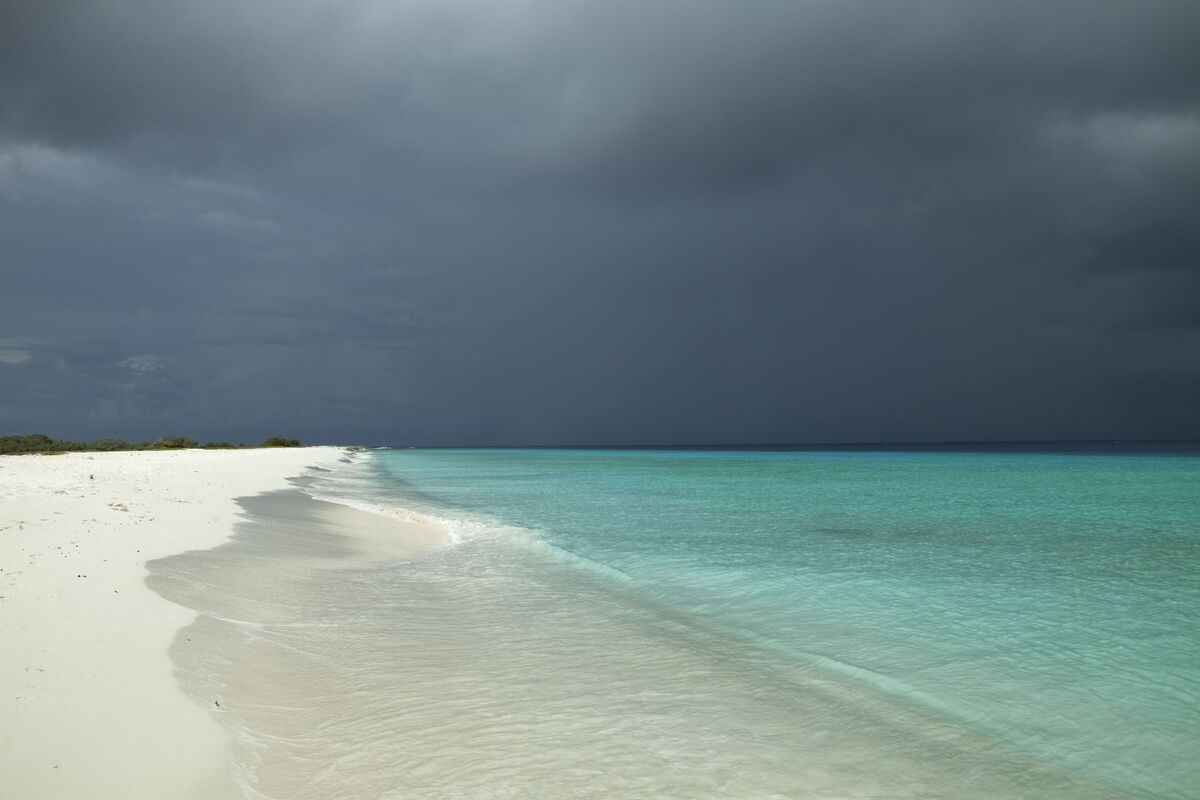 Buien boven Curaçao